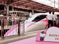 ハローキティ新幹線で親子旅！時刻表は？