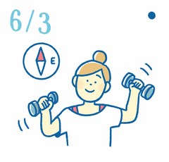 6月3日の開運風水｜夏までに痩せるには、新月の今日がチャンス！