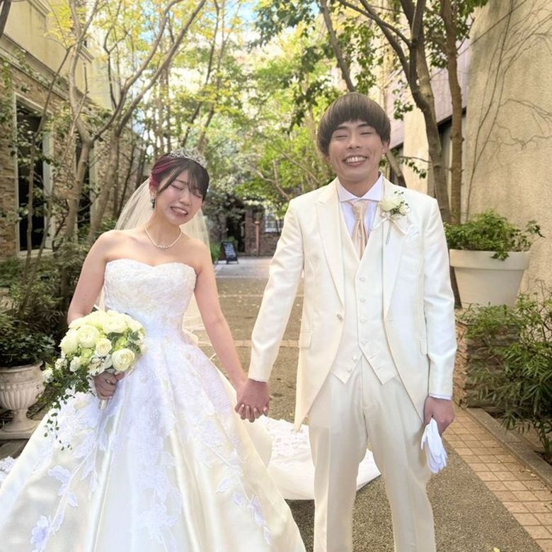 結婚式でのでか美ちゃん