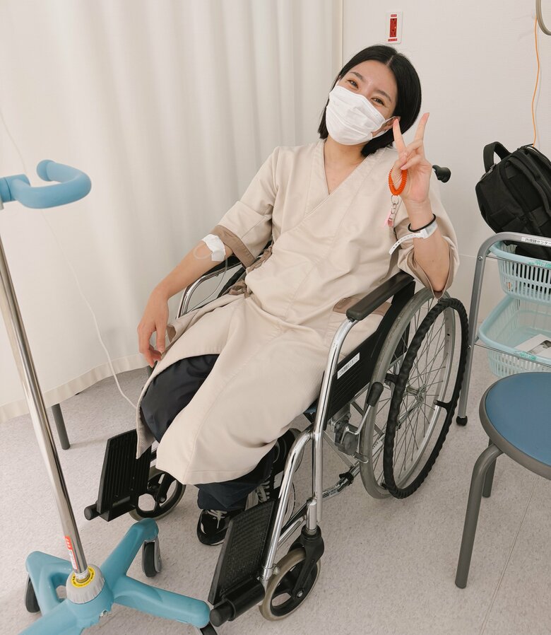 25年定期検査後のMONAさん