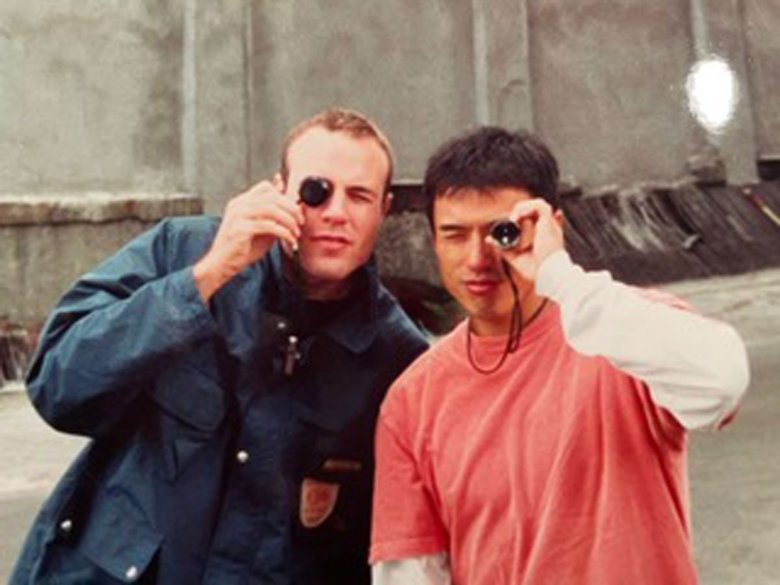 NY大学で映画を学んでいたときの同級生と。最高峰で学びたいと、LAでアルバイトと夜間学校を掛け持ちして浪人した