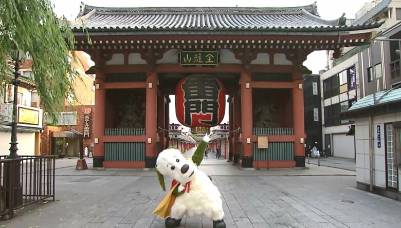 “なんでもおたすけいたします”とおてつだいが大好きなスーパーワン（C）NHK.NED