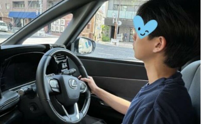 運転するほど大きくなった長男