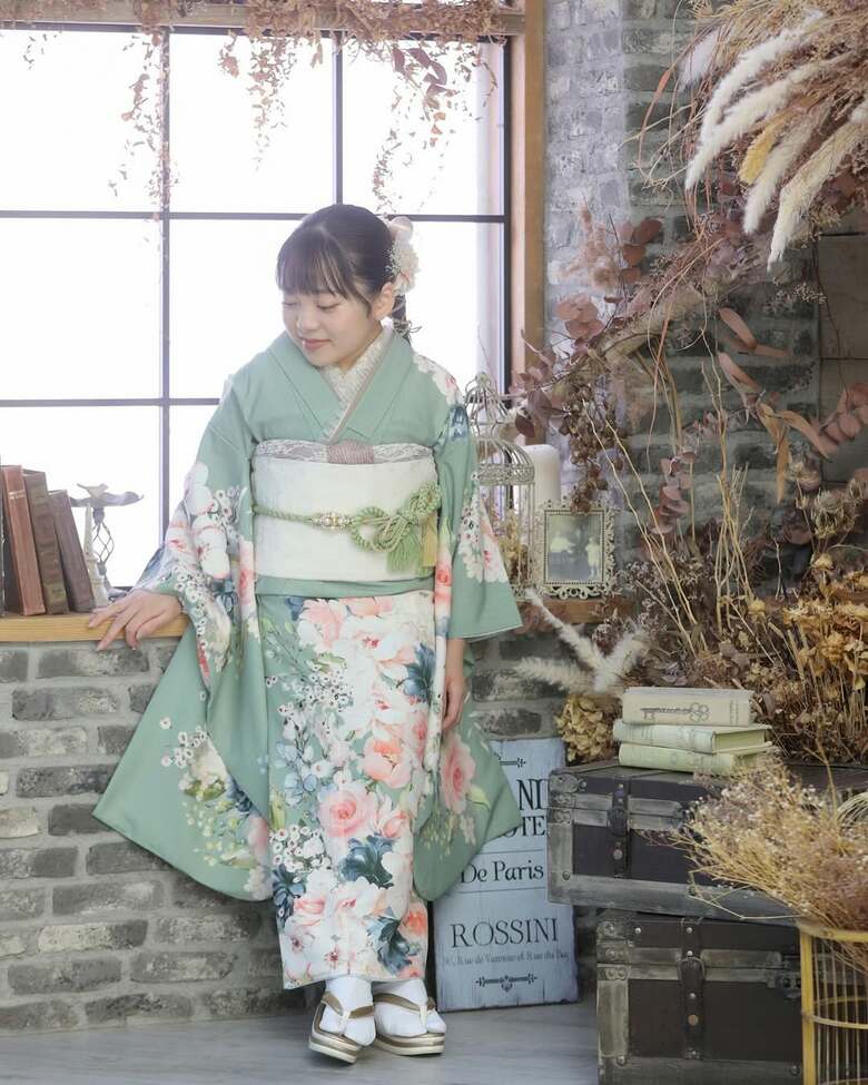 成人式の着物