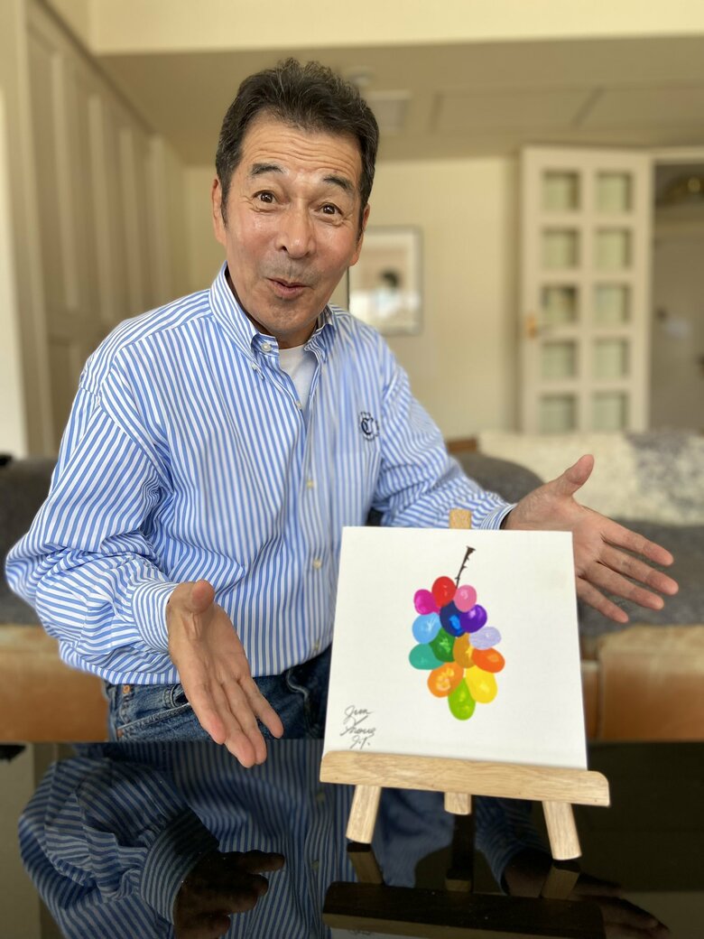 フィンガーペイントもお手のもの