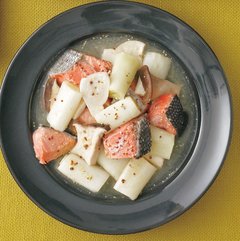 鮭と長ねぎのマリネレシピ