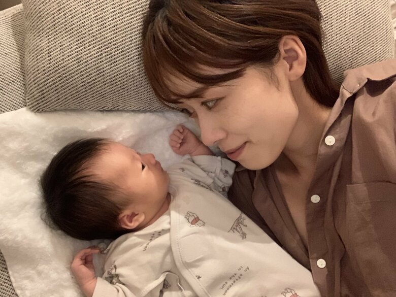 産後、娘に想いを残すためにInstagramを開始