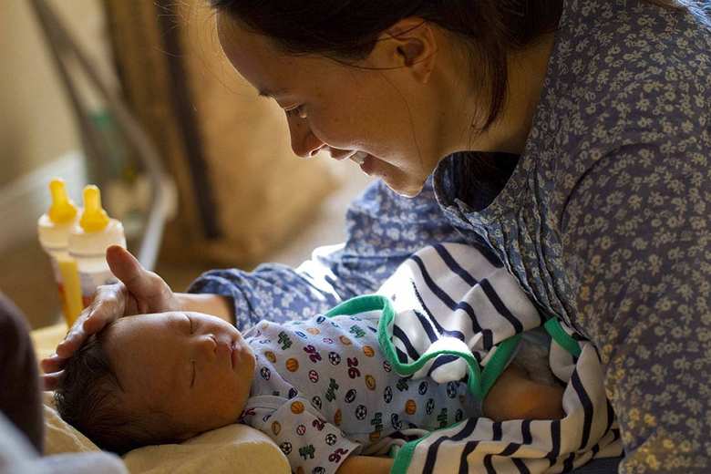 生後7日目のニコくん（写真提供／龍円さん）