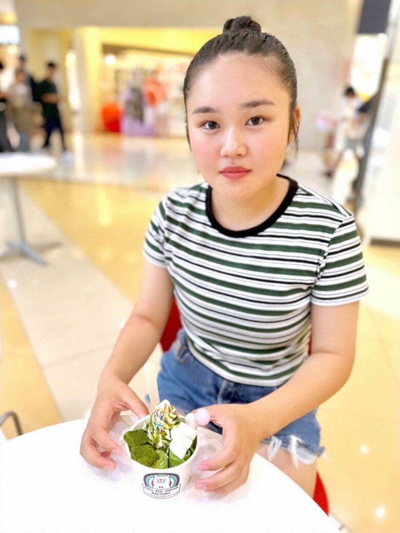 中学生になり大人っぽくなったここなさん