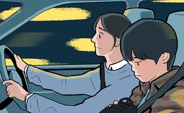 落ち込む子ども