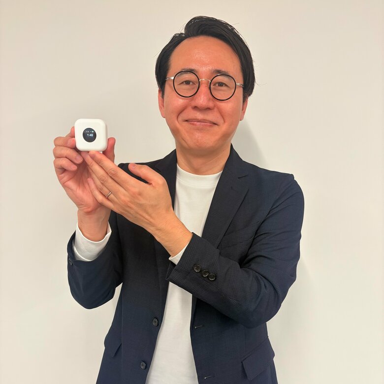 取材に答えてくださった八木代表。ご自身が父親になったことを機に開発をスタート