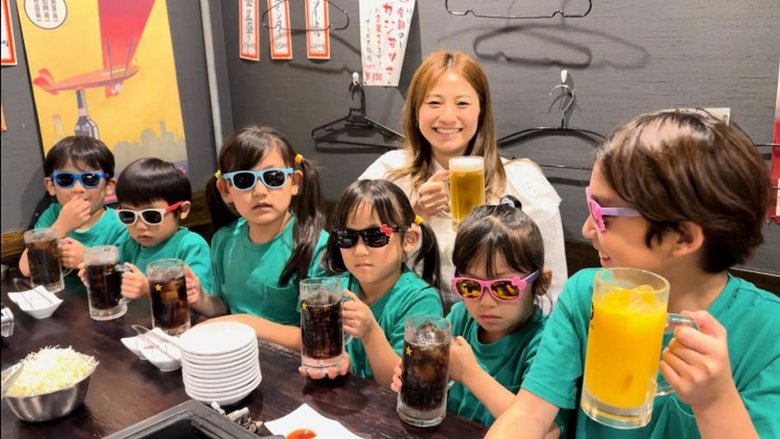 今では6人のお子さんと8人大家族