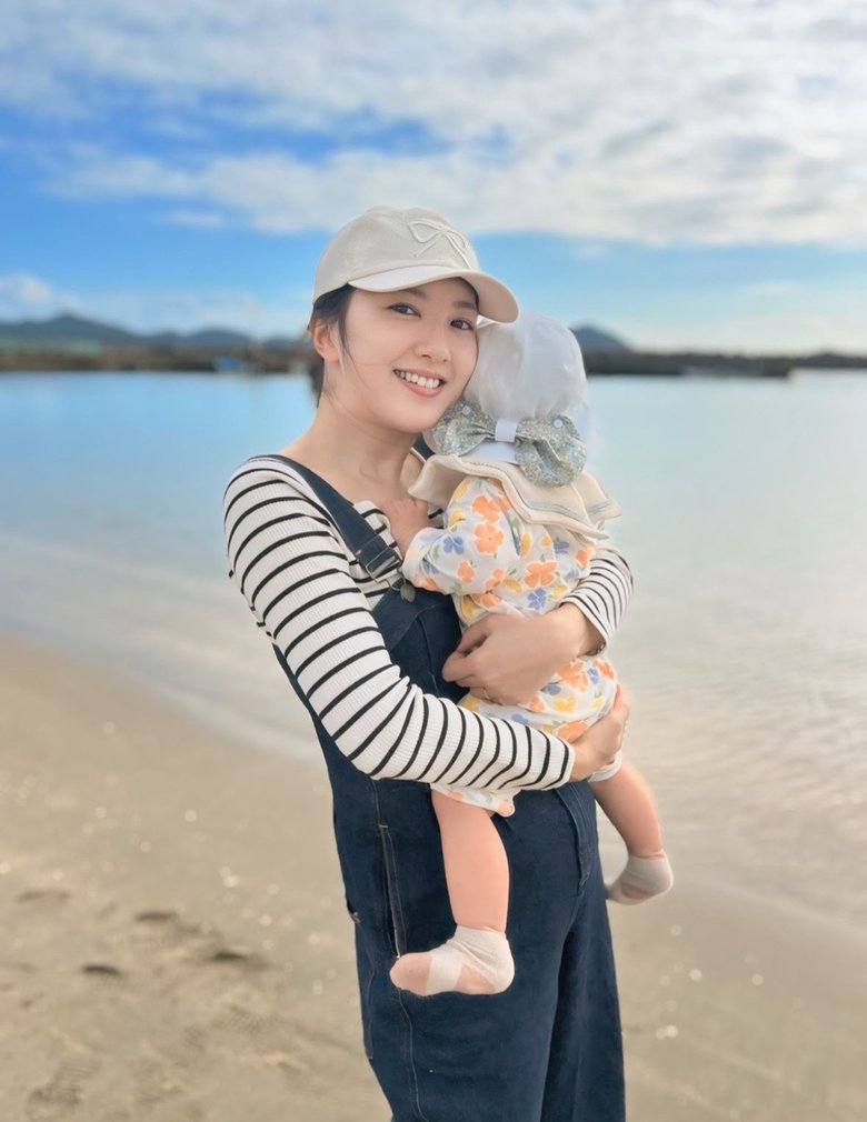 浜口順子さんとお子さん