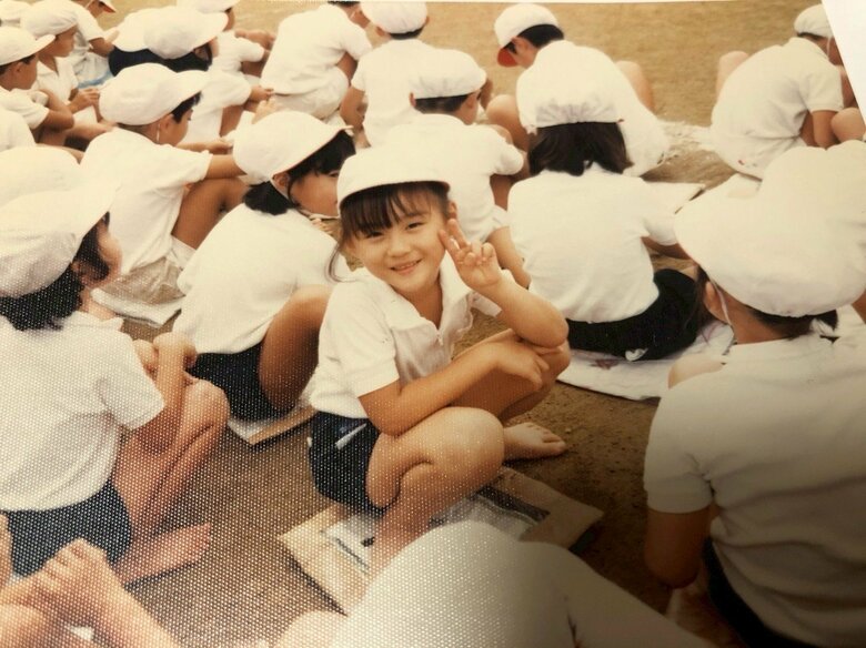 小学生時代の宇都宮さん