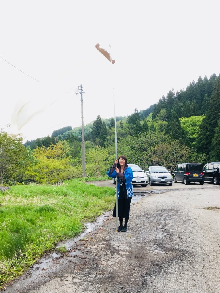 富山県を旅していたときの永岡さん