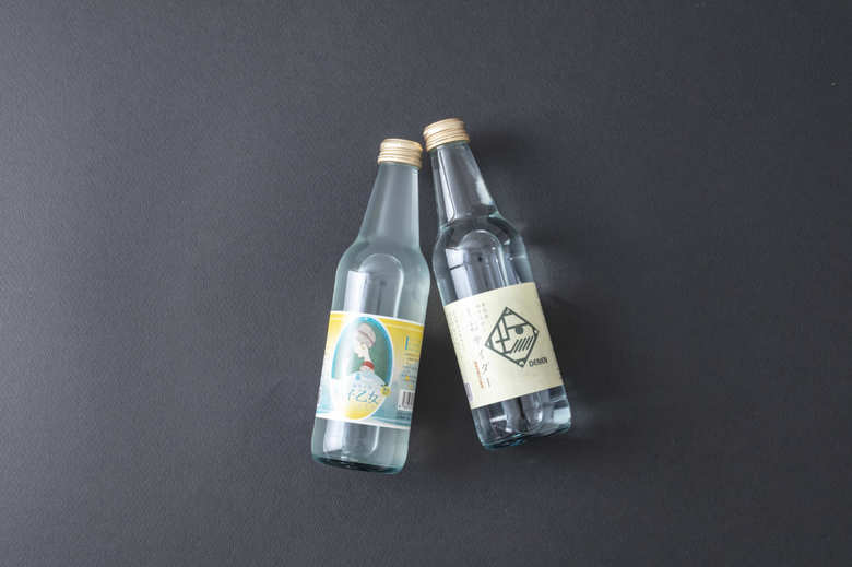 金沢湯涌サイダー 柚子乙女、奥能登地サイダー しおサイダー/Ante