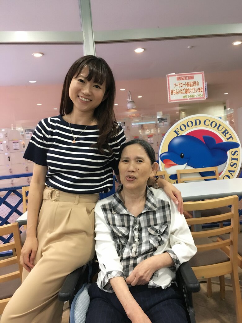 お母さんとお出かけ