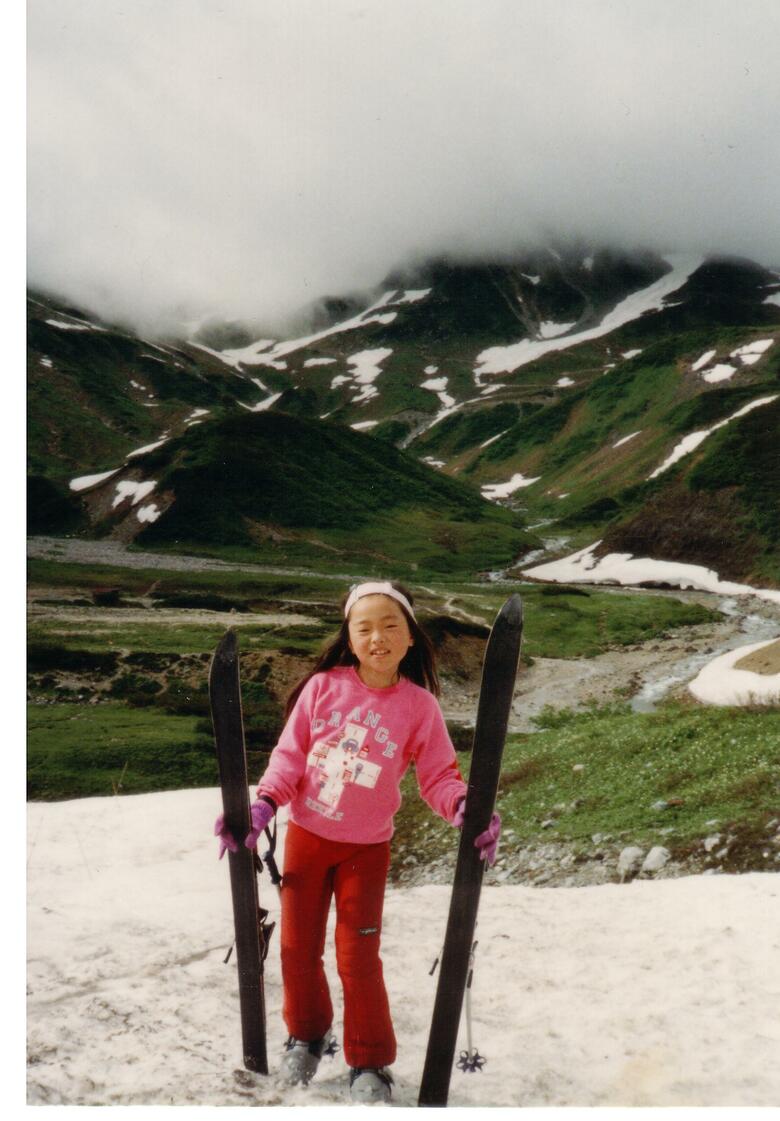 小学校1年生の時の森（佐伯）さん