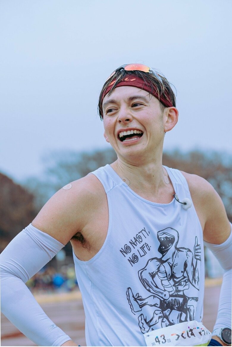 2023年、つくばマラソンで2時間56分41秒を記録