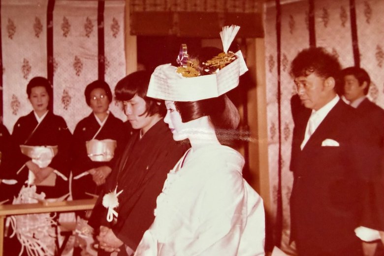 兄妹弟子としてパー子さんと出会い、1972年に結婚