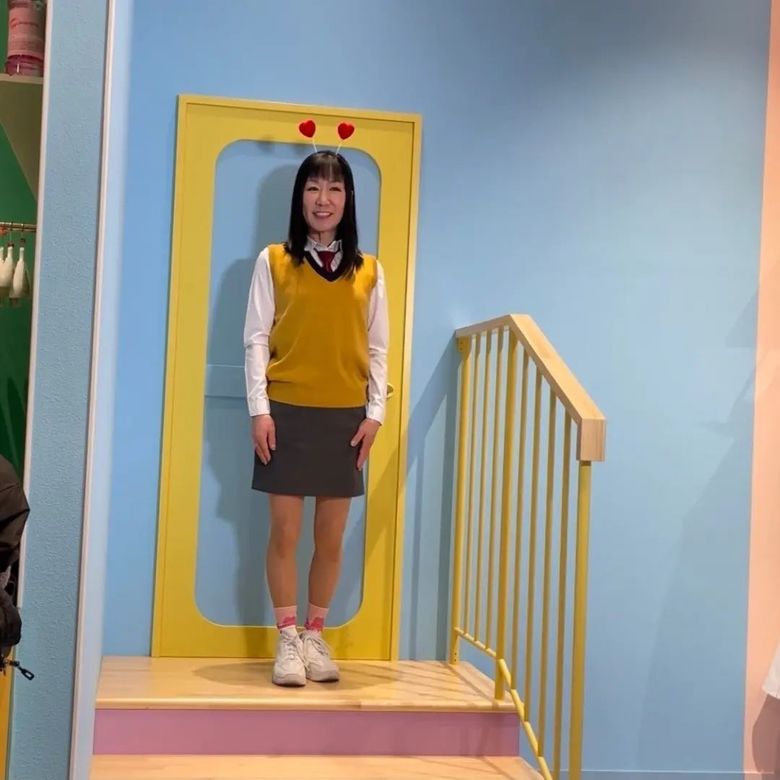 スタイル抜群のリンゴさん（本人インスタグラムより）