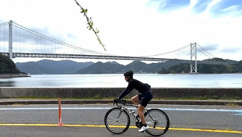 長距離サイクリングコースとして有名な、広島県と愛媛県をつなぐしまなみ海道