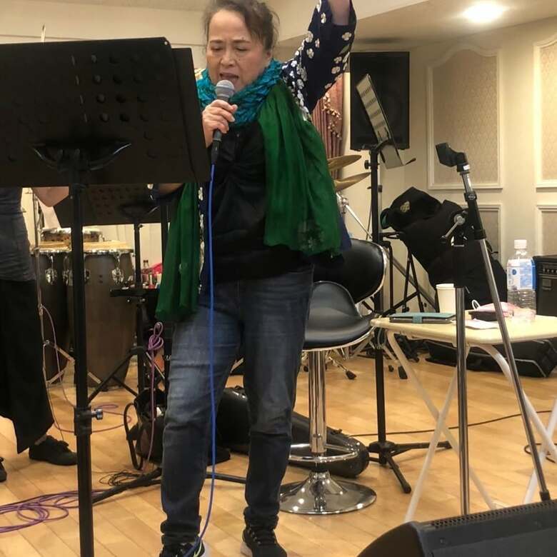 リサイタルに向けてのリハーサル風景