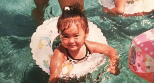 デビューした3歳のころの野村さん