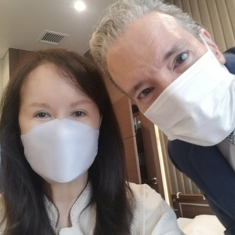 手術前日の病室にて