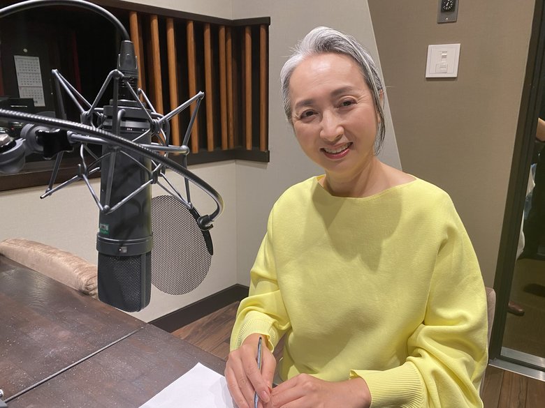ナレーション収録の様子