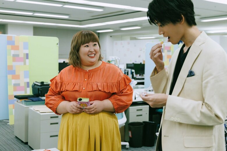 主演ドラマでは超ポジティブヒロインを演じた　©ままかり／ソルマーレ編集部 ©TOKYO MX