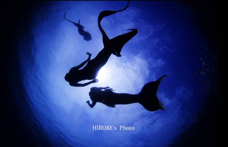 マーメード仲間と一緒につくった初の人魚の写真集『人魚物語』