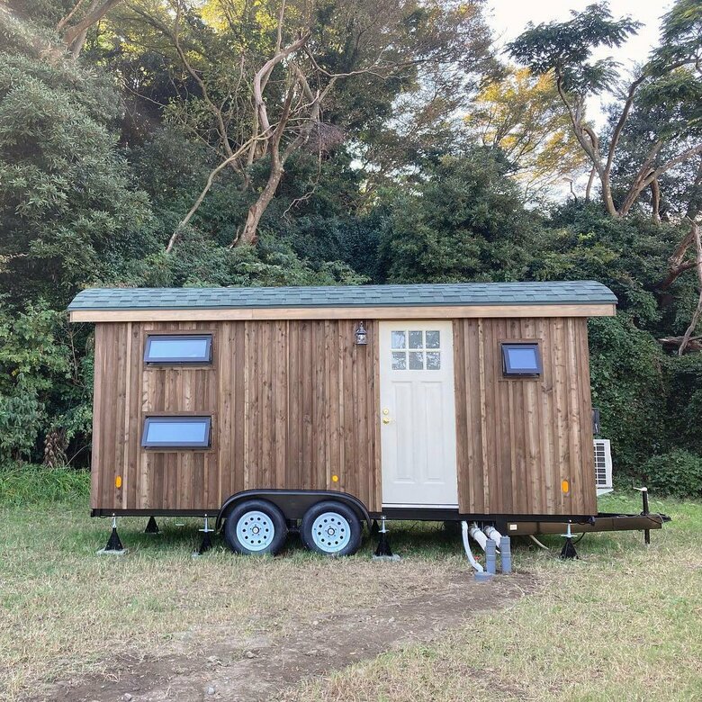 相馬さんが運営しているタイニーハウスのホテル