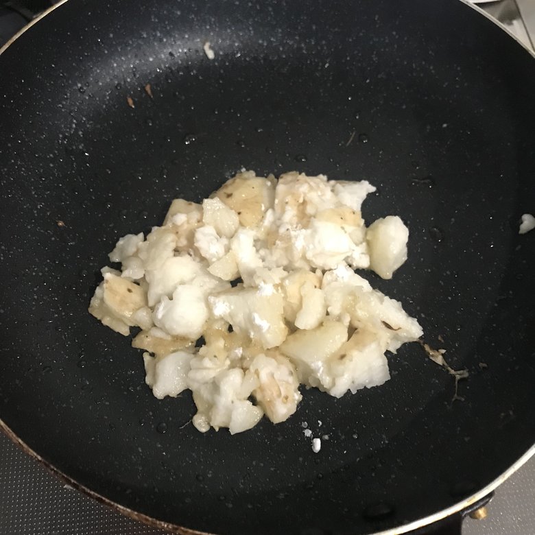 【作り方3】フライパンで焼く