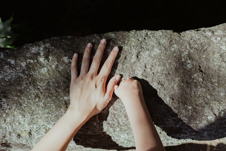 むろいさんの手