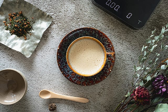 プラントベースミルクを使ったミルクティー