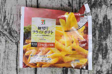 レンジで完成！ セブン－イレブンの「細切りフライドポテト」｜CHANTO WEB