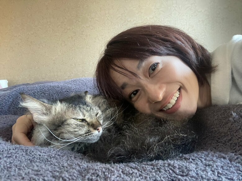 子どものいない人生を決断するにあたって、夫婦で猫を飼うことは大きな意味がありました