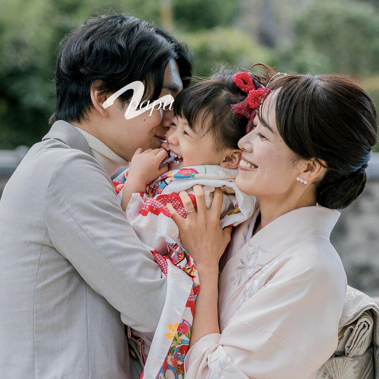 七五三の記念フォト