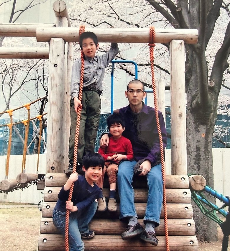 子どもたちがまだ幼かったデビュー当時の木山さん