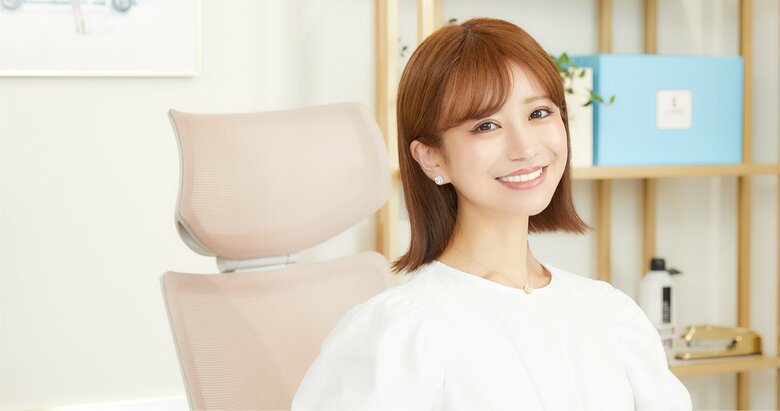 ナチュラルな雰囲気の愛沢さん