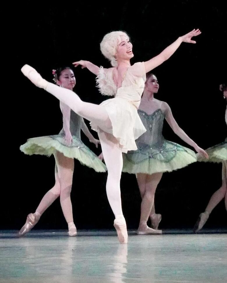 2022年夏には清里シルフィードバレエにキューピッド役で出演「憧れのバレリーナたちと共演できました」