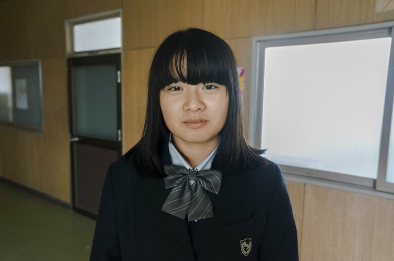 高校時代、妻を初めて撮った1枚