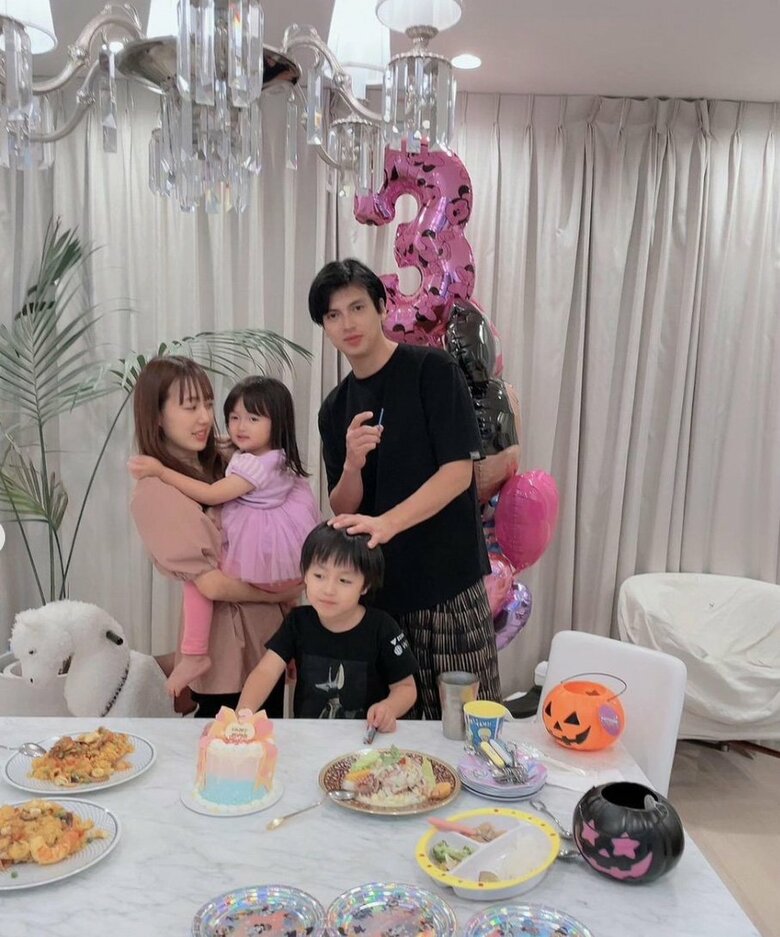 娘さん3歳のお誕生日