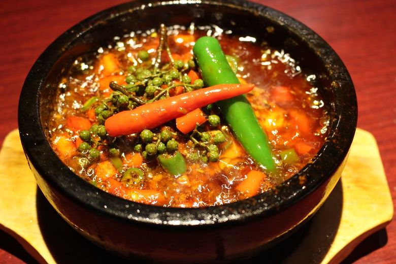 コラボ天獄麻婆豆腐