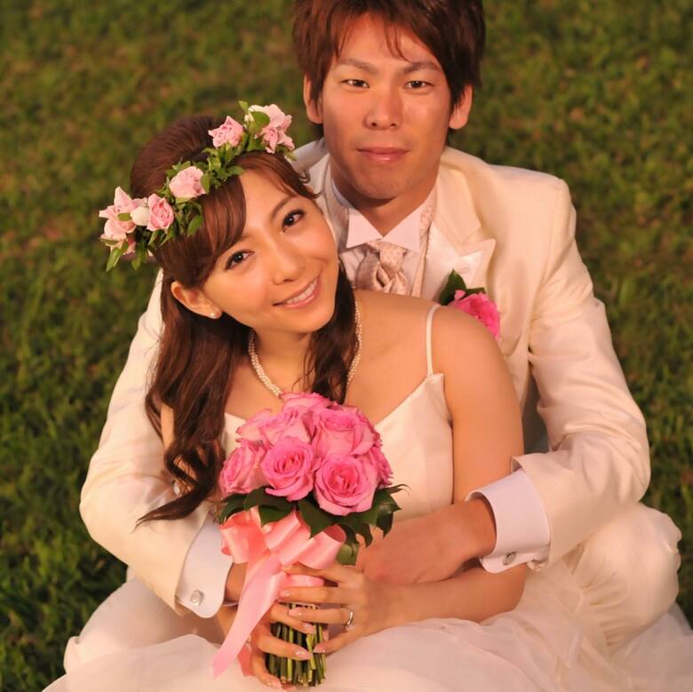 2012年に結婚した前田夫妻