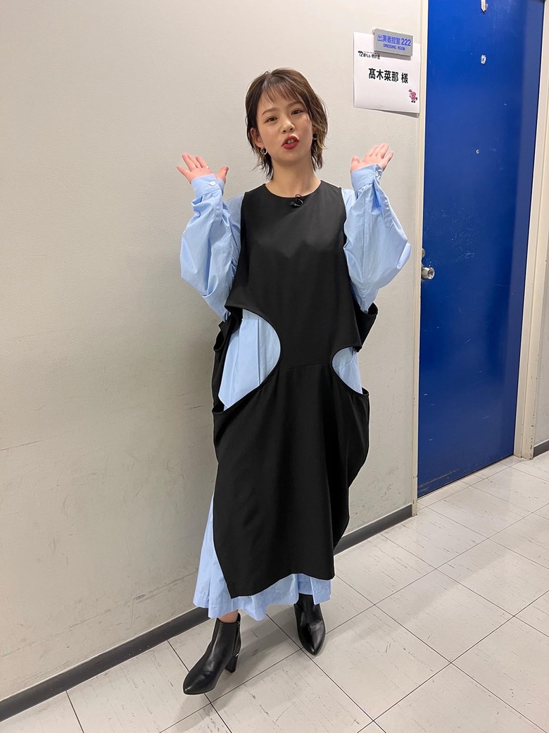 腰回りのカッティングがおしゃれ！現役引退後、充実した日々を過ごす高木さん