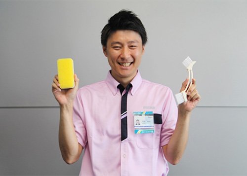 「ダスキン サービスマスター」の小松拓也さん