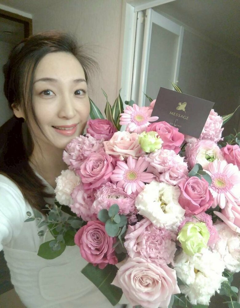 退院時。胸帯を巻いている