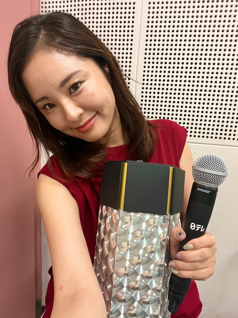 上戸彩さんのモノマネをする加島さん